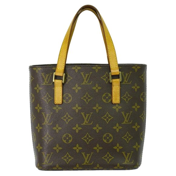 Louis Vuitton Vavin PM M51172 Monogram Canvas Tote Handbag Brown - Picture 1 of 10